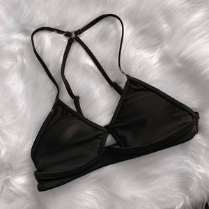 Adjustable Bikini Top - Black